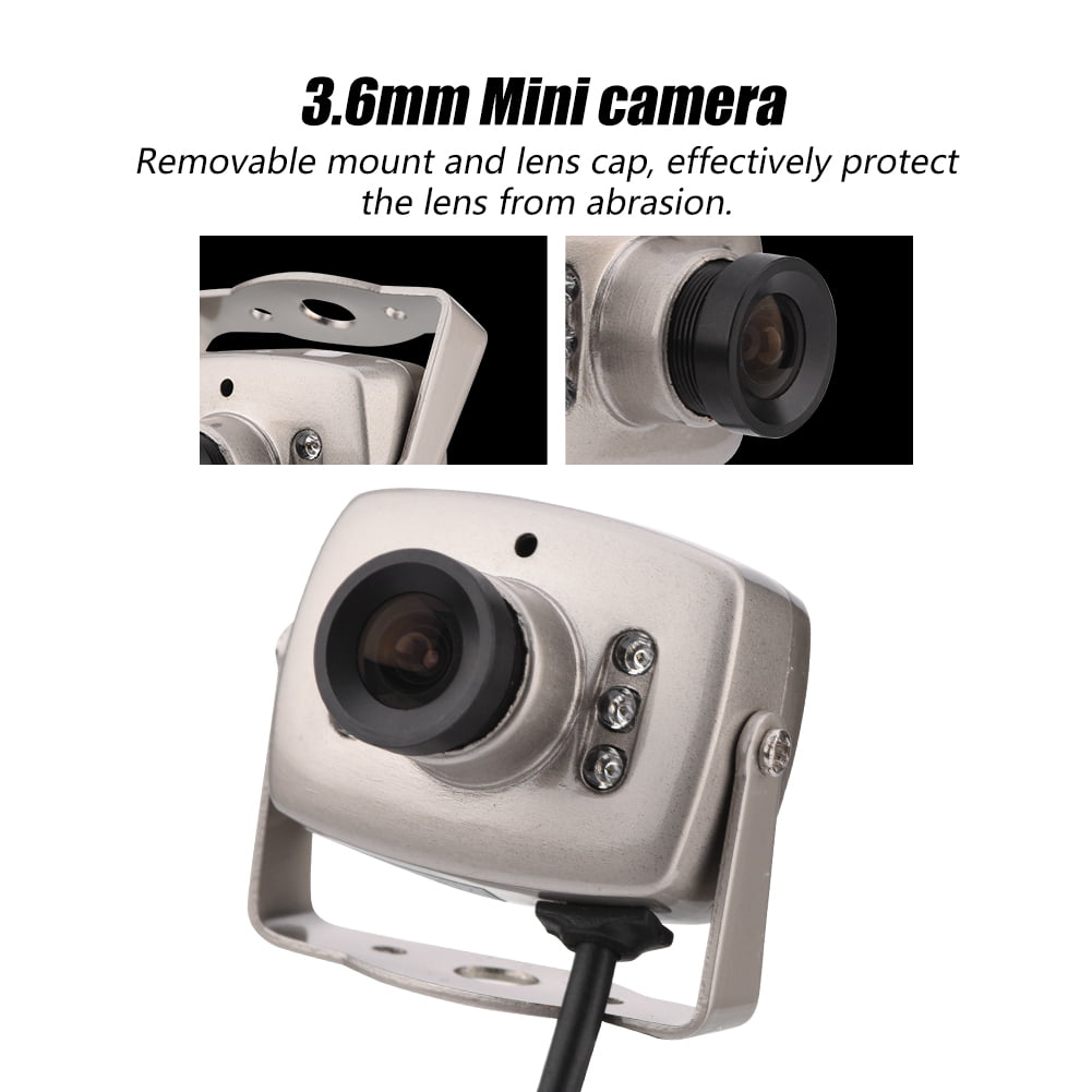 Mini Metal CMOS 1300TVL Waterproof Outdoor Indoor CCTV Security Camera NTSC PAL 