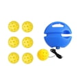 thumbnail image 4 of LOVIVER Pickleball Trainer Portable Self Training Sport Tool Pickleball Training Aid Yellow Ball, 4 of 8
