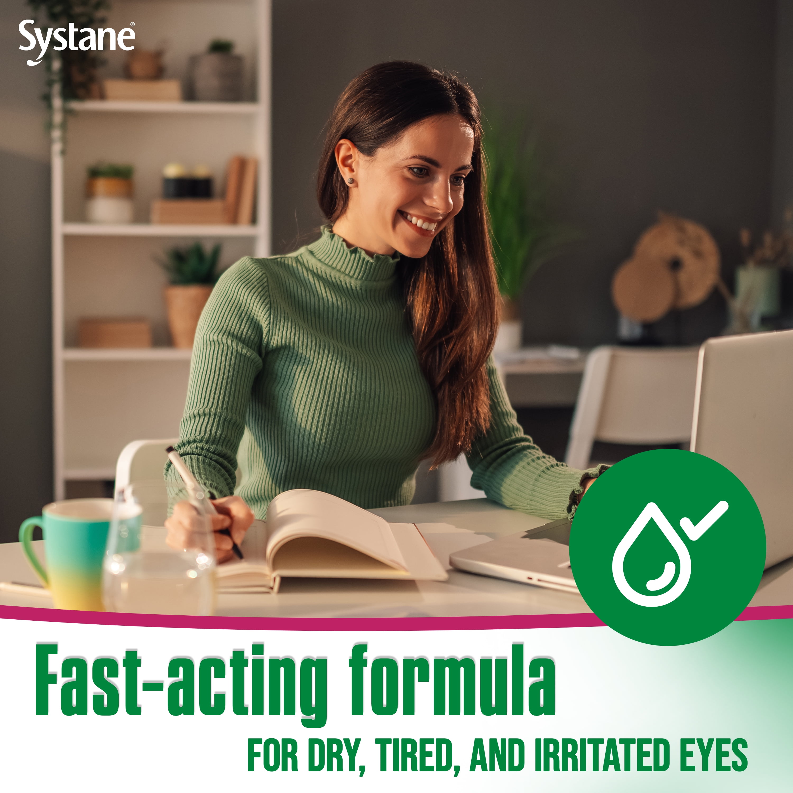 (3 pack) Systane Ultra Liquid Eye Drops for Dry Eye Relief and Daily Use, 10 ml
