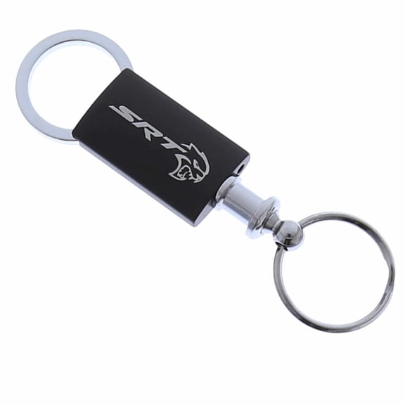 Au-TOMOTIVE GOLD SRT Hellcat Black Anodized Aluminum Valet Key Fob