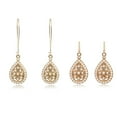 thumbnail image 2 of Pendientes de aleación con colgante de oreja, regalo dulce, pendientes de gota dorados, mano de obra fina, artesanía romántica, a prueba de Ropa, zapatos y accesorios Miscelánea Tipo 2 Guardurnaity AP016933-02, 2 of 6