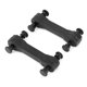 thumbnail image 4 of Almohadilla de cubierta de tira de hebilla de bloqueo de gancho de motor de coche compatible con Jeep Wrangler 2007-2017, 4 of 11