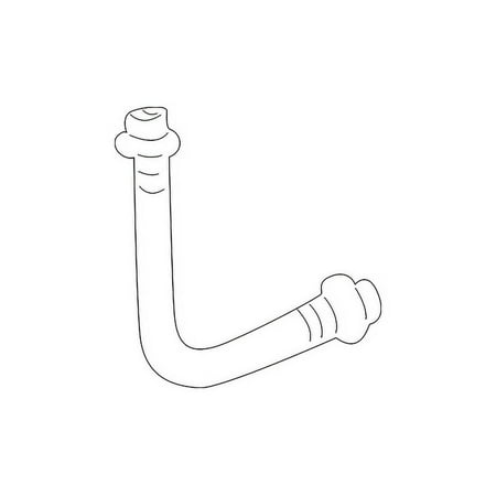 Genuine OE Honda Brake Hose - 01466-S3V-A00 Fits select: 2006 HONDA PILOT EX, 2003-2005 HONDA PILOT EXL