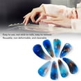 thumbnail image 3 of Cubiertas De Uñas Guzheng De Silicona, Selecciones De Dedos Fuertes Y Livianas, Fácil De Usar Y Reutilizable, Defensa Para Dedos, Uñas Claras, Para Usar Sin Daños Sin Dañar, 3 of 7