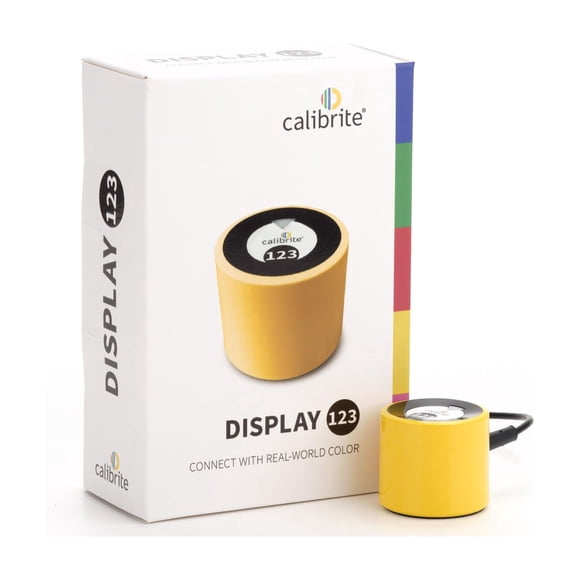 Colorímetro para calibración de monitores Calibrite Display 123 USB-C