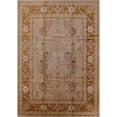 thumbnail image 1 of Ahgly Company Indoor Rectangle Mid-Century Modern Mahogany Brown Oriental Area Rugs, 7' x 9', 1 of 6