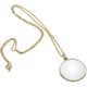 thumbnail image 1 of Hanging Magnifying Glass, 5x Monocle Magnifying Glass With Alloy Gold Neck Chain, 1 of 5