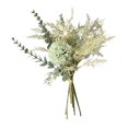 thumbnail image 1 of Ramo de flores artificiales para novia, paquete de flores de simulación, centro de mesa de oficina en casa, ramo falso, azul Advancent HA7195-02B, 1 of 6