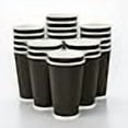 thumbnail image 3 of 16 Ounce Paper Coffee Cups, 25 Ripple Wall Disposable Paper Cups - Leakproof, Recyclable, Light Purple Paper Hot Cups, Insulated, Matching Lids Sold Separately - Restaurantware, 3 of 4