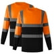 thumbnail image 2 of Penkiiy Camisas de trabajo 2PCS SMen para hombres Clase de construcción, Camisas de alta visibilidad, Camisetas de seguridad reflectante Hi Vis para hombres Mujeres, Camisas de trabajo de manga corta, 2 of 8