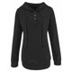 thumbnail image 4 of Sudadera con capucha de mujer con botones y cordón FleinngHoz JD710495529, 4 of 7