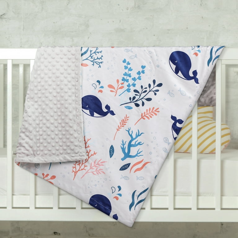 Blue whale baby discount blanket