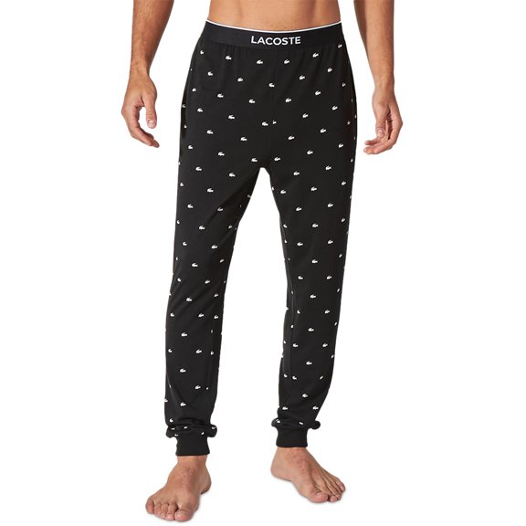 Lacoste Mens Crocodiles Pull On Jogger Pants