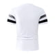thumbnail image 4 of Tops para hombre, blusas y camisas de manga corta con cuello redondo para hombre, jersey informal de patchwork con cuello redondo para hombre, blusa deportiva de manga corta para fitness, blusa de pol, 4 of 8