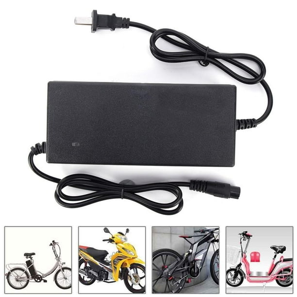 LAFGUR 54.6V 2A Scooter électrique universel E-bike Chargeur de batterie  intelligent Adaptateur secteur US 100-240V (), Chargeur de batterie pour  vélo