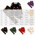 thumbnail image 4 of Matching Family Halloween Pajama Sets Womens Mens Kids Baby Pjs Long Sleeve Sleepwear Holiday Lounge Outfit-Kids, 4 of 7