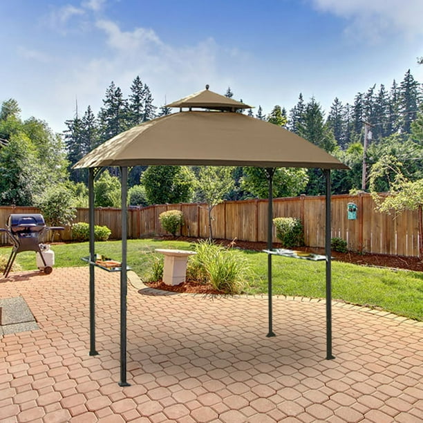Garden Winds Replacement Canopy Top For The Windsor Grill Gazebo Riplock 350 Com Windsor Grill Gazebo Riplock 350, Garden Winds Grill Gazebo Replacement Canopy