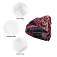 thumbnail image 3 of Lsque Romantic Heart Guitar Pattern Knitted Beanie, Unisex Winter Hat, Knit Hat Winter Beanies Thick Fisherman Beanies Cuffed Plain Skull Caps, 3 of 6