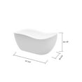 thumbnail image 4 of A&E Bath Remi-NF Freestanding Bathtub 68", 4 of 5