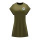 thumbnail image 1 of Vestido corto de verano para mujer, vestido sencillo de primavera con cuello redondo para trabajar y caminar , L L, 1 of 7