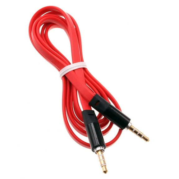 3.5mm Aux Cable for Samsung Galaxy A23 5G Phone - Adapter Car Stereo Aux-in Audio Cord Speaker Jack Wire Flat D7D Compatible With Galaxy A23 5G Model