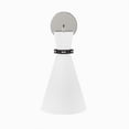 thumbnail image 6 of Sconce Wall Lamp Light Fixture, Silver White, Fabric, Living Kitchen Cafe Bistro Hospitality Restaurant, Modern Contemporary HB33922, 6 of 9