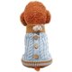 thumbnail image 1 of Suéter de invierno para perros pequeños, ropa para cachorros, suéter para perritas, suéter para animales, suéter cálido para cachorros, gatos y perros, suéteres de punto, abrigos (azul), 1 of 5