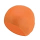thumbnail image 1 of Gorros de natación de silicona impermeables únicos 1 Pc Naranja, 1 of 5