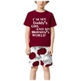 thumbnail image 6 of UAYOTSE Girl Clothes Set Summer Kid 1T 2T 3T Girl Clothes Shorts Set Floral Summer Outfits Cute Kid Clothes,Sizes 9-10 Years, 6 of 6