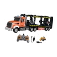 thumbnail image 4 of Camión semirremolque RC con luces y coche de ingeniería para niños Conjunto B CUTICAT, 4 of 8