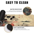 thumbnail image 4 of Skull Mouse Pad Japanese Ukiyo-e Mouse Pad XL Anime Big Mouse Pads for Desk Large Gaming Large Mouse Pad for Men Desk Pad with Stitched Edges Non-Slip Large Computer Mat, 31.5x11.8 in, 4 of 6