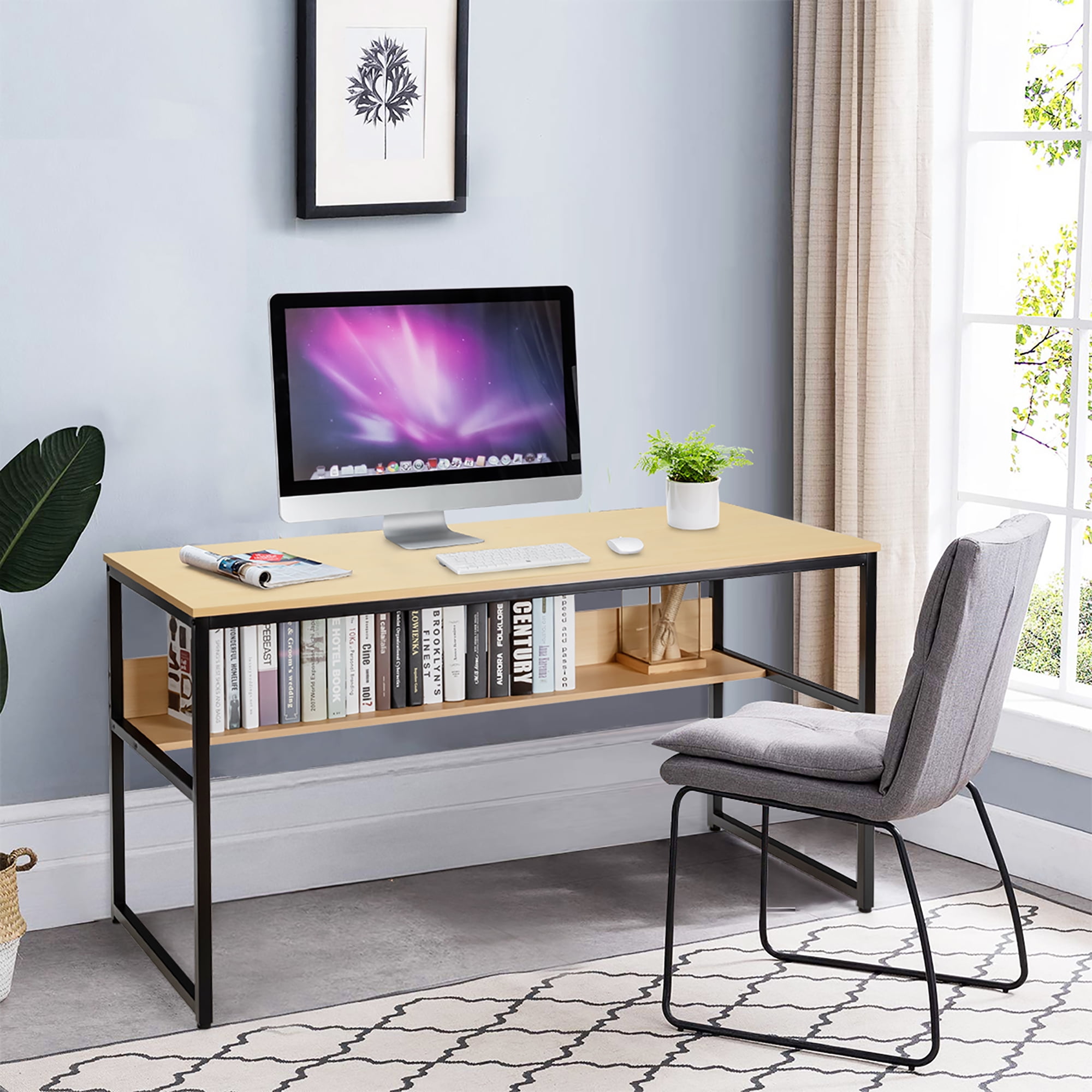 This 55-inch industrial desk overhauls your home office at $60, more from  $50 (Up to 44% off)