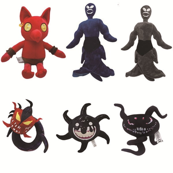 Bemmer Doors Plush, Monster Horror Doors Game Plush,Eleven Doors Plushies  Include Doors Plush Rush, Doors Figure Plush,Seek Plush from Doors, 12-20  inch Height, Gifts for Game Fans (Ambush) : : Toys 