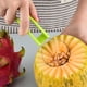 thumbnail image 4 of Juego de herramientas 5 en 1 para tallar frutas de acero inoxidable con sacabolas y rebanador de melón | Utensilios de cocina apilables para sandía, melón y ensalada de frutas | Mango de plástico, 4 of 7