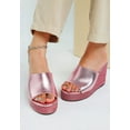 thumbnail image 2 of No Filter Wedge Heel Peep Toe Sandals, 2 of 10