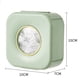 thumbnail image 3 of Caja De Envoltura Saran Caja de almacenamiento de envoltura de plástico Saran Wrap Organizer Shoes Cover Shower Hat Box (Verde), 3 of 5