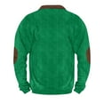 thumbnail image 4 of Hawaiian Christmas Shirts for Men Men Christmas Sweater Santa Claus Dark Green XL, 4 of 4