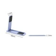 thumbnail image 5 of Dujiujun Phone Stand Universal Adjustable Folding Mini Portable Desktop Aluminum Alloy Cell Phone Holder for Watching TV, 5 of 8