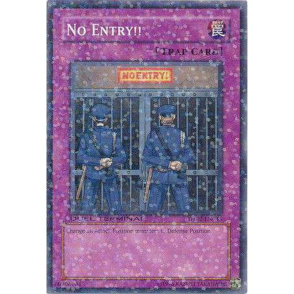 YuGiOh Duel Terminal 2 Parallel Rare No Entry!! DT02-EN045