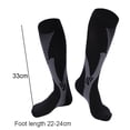 thumbnail image 2 of Calcetines atléticos profesionales de estilo de compresión para hombres, adecuados para béisbol Zhivalor CPB-YY953-1, 2 of 5