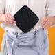 thumbnail image 4 of Bolsas De Toallas Sanitarias Bolso de almacenamiento de toallas sanitarias portátil para mujer, monedero de maquillaje de viaje (negro), 4 of 5