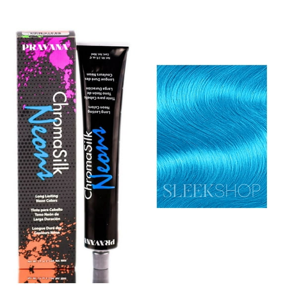 Tinte para el cabello Pravana ChromaSilk Vivid NEONS Neon Blue