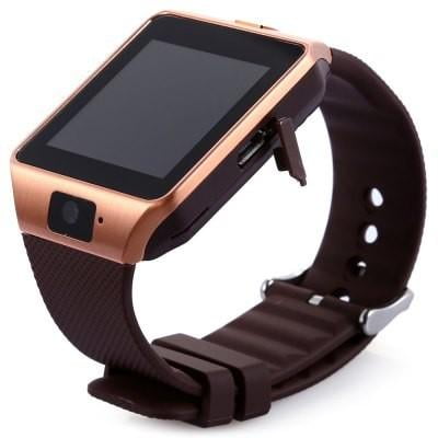 AmazingForLess - DZ09 Gold Bluetooth Smart Wrist Watch Phone mate for