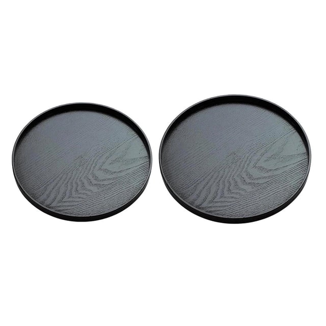 2pcs Bandeja De Para Servir Alimentos Fruta forma forma sayuno De SM SunniMix Bandeja de servicio de cocina