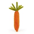 thumbnail image 2 of Jellycat Vivacious Vegetable Carrot Plush - Soft Stuffed Collectible Decor, Cuddly Home Accessory, Unique Gift for Adults Food Drink - Vivacious Vegetable Carrot, 2 of 3