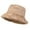 Khaki, variant on Herrnalise Women's Hat Winter Solid Color Plush Bucket Cute And Warm Caps Hunting Fishing Hat
