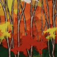 thumbnail image 2 of Simply Daisy Autumn Floral Print Outdoor Pillow, 2 of 2