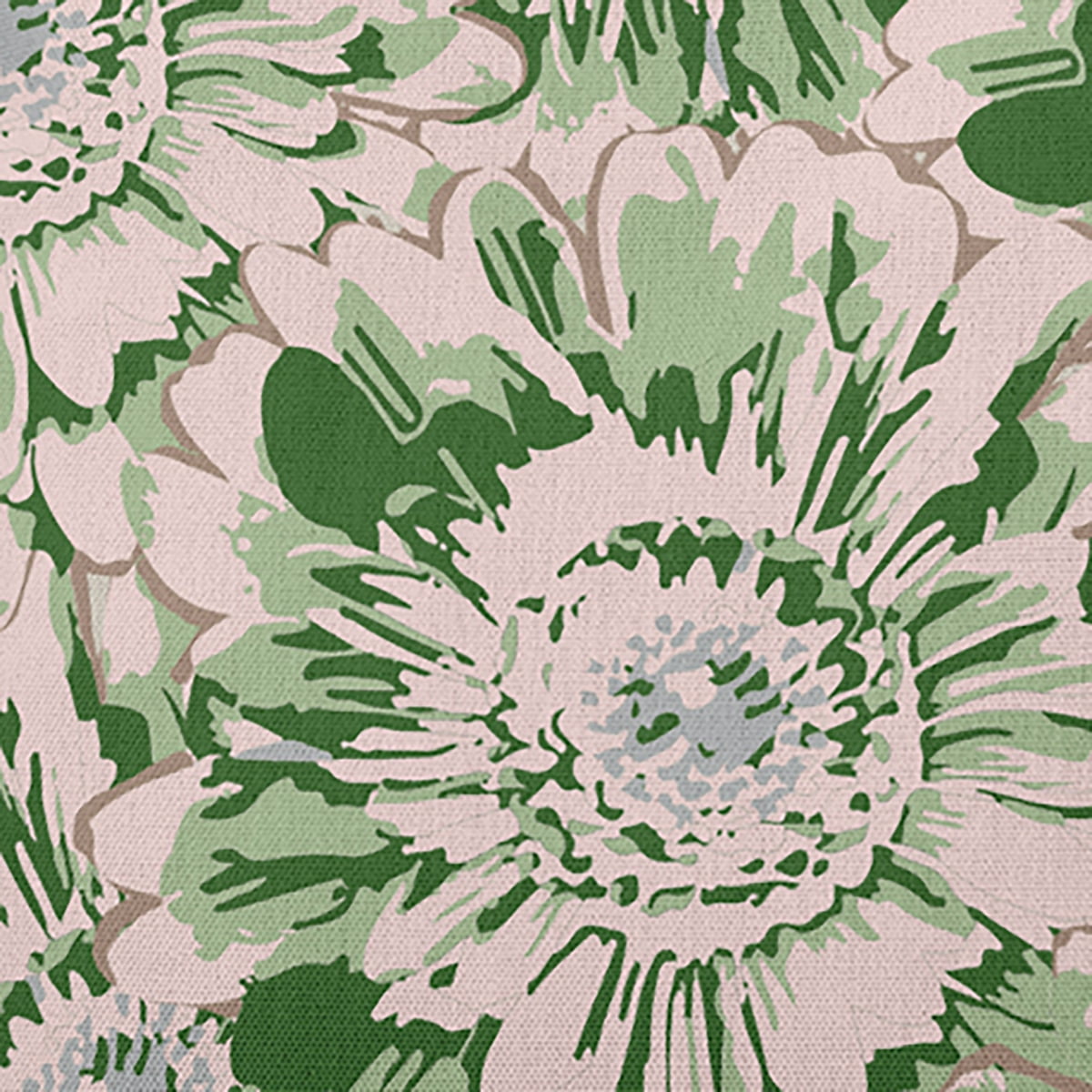 16" x 16" Simply Daisy Big Flowers Polyester Accent Pillow, Leaf Qty 1
