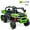 Green, variant on TCARAIWEN 24V 2-Seater Ride On Dump Truck,Ride on Car Truck,Ride on UTV W/,Ride on Toys W/ Dump Bed/Shovel, LED Light, Music, Remote Control,6 Wheels 4WD Ride On Toys for Boys Girls (Ages 3+)Green
