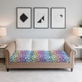 thumbnail image 2 of Xixirimido Couch Covers for Sectional Sofa Stretch Couch Cushion Covers 3Pcs Universal Couch Sofa Cover Washable Furniture Protector for Living Room, Colorful Gradient Leopard, 2 of 8